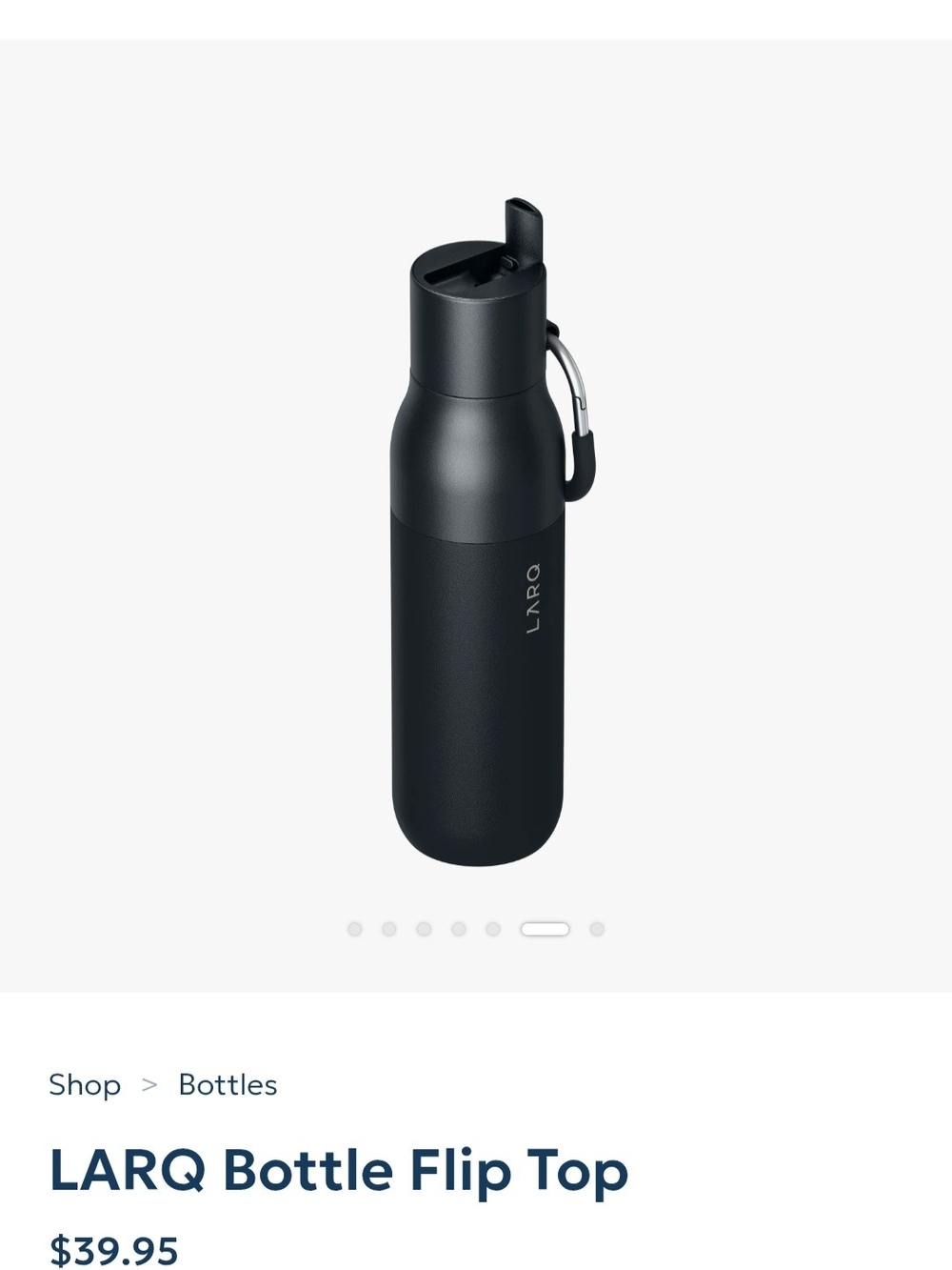 Rainbow Black Travel Water Bottle Sleeve